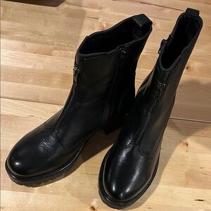 Journee Collection Black Ankle Boots